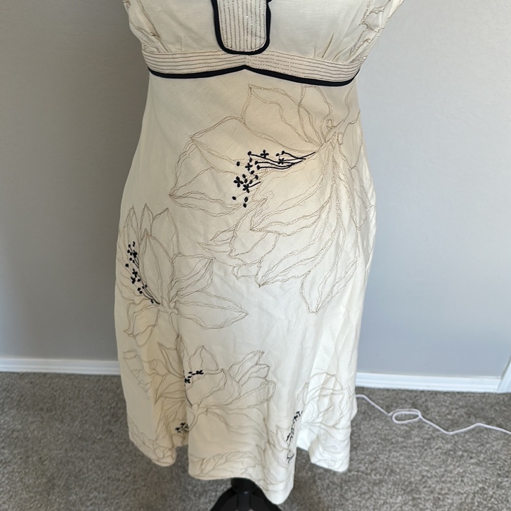 Monsoon linen mix dress - Picture 5 of 15